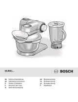 Bosch MUMXL10T Bruksanvisning