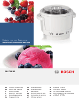 Bosch MUZ4EB1 Användarmanual