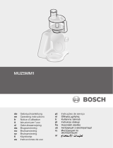 Bosch MUZ5MM1(00) Användarmanual