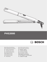 Bosch PHS2004/01 Användarmanual