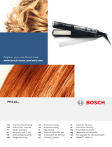 Bosch PHS2560 Användarmanual