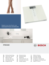 Bosch PPW3330/01 Användarmanual