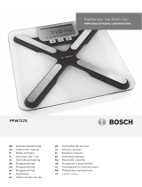 Bosch PPW7170 Användarmanual