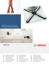 Bosch PPW7170/01 Användarmanual