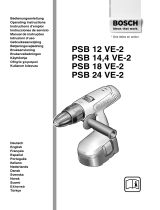 Bosch PSB 24 VE-2 Bruksanvisning