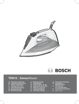 Bosch TDS12 SensorSteam Serie Användarmanual