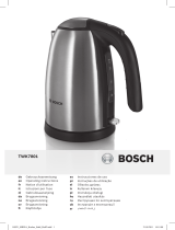 Bosch TWK7808 Användarmanual