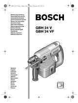 Bosch GBH 24 VF Användarmanual
