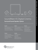 Boston Acoustics SoundWare XS Digital Cinema Bruksanvisning