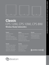 Boston Acoustics Classic CPS 8Wi Användarmanual