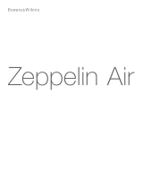 B W Zeppelin Air Bruksanvisning