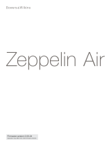 Bowers-Wilkins Zeppelin Air Bruksanvisning