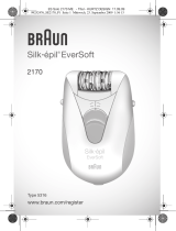 Braun 2170, Silk-épil EverSoft Användarmanual