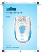 Braun 2180,  Silk-épil EverSoft Användarmanual