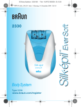 Braun 2330,  Silk-épil EverSoft,  Body System Användarmanual