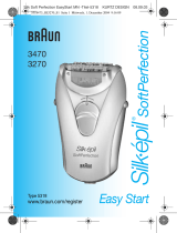 Braun 3470,  3270,  Silk-épil SoftPerfection Easy Start Användarmanual