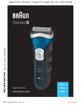 Braun Series 3 380s-4 Wet&Dry Användarmanual