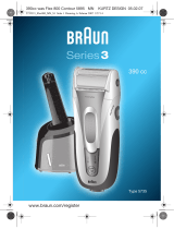 Braun series 3 390 cc Användarmanual