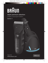 Braun 390cc-3, Series 3, black premium selection Användarmanual