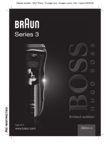 Braun 390cc-4, BOSS limited edition, Series 3 Användarmanual