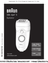 Braun Legs,  Body & Face 5580,  Legs & Body 5380,  Legs 5-329,  5180/5185,  Silk-épil 5 Användarmanual