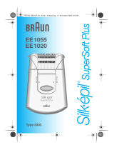 Braun EE1055, E1020, Silk-épil SuperSoft Användarmanual