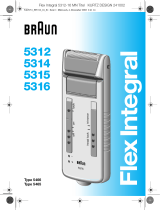 Braun 5314 flex integral Användarmanual
