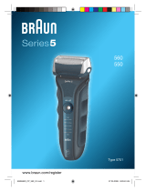 Braun series 5 550s 3 Användarmanual