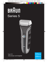 Braun 570s-4, 530s-4, Series 5 Användarmanual