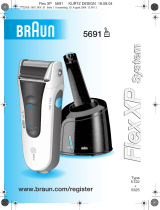 Braun 5722, 5325, Flex XP System Användarmanual