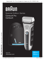 Braun 590cc-4, 550cc-4, ContourX Pro, Contour Användarmanual
