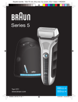 Braun 590 cc series 5 Användarmanual
