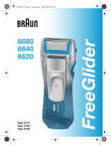 Braun freeglider 6680 Användarmanual