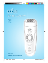 Braun 7681 xpressive easy start body face Användarmanual