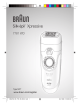 Braun 7781 WD,  Silk-épil Xpressive Användarmanual