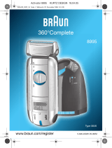 Braun 8995, 360°Complete Användarmanual