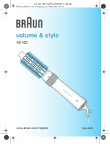 Braun AS400,  volume & style Användarmanual