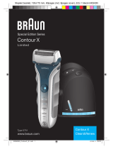 Braun Contour X, Clean & Renew Användarmanual