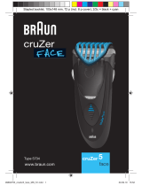Braun CruZer5 face Bruksanvisning