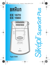 Braun EE1670, EE1660, Silk-épil SuperSoft Plus Användarmanual