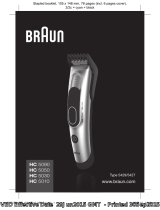 Braun HC5090, HC5050, HC5030, HC5010 Användarmanual