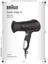 Braun HD510 Användarmanual
