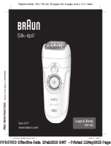 Braun Silk-epil 7 Legs & Body 7881 WD Användarmanual