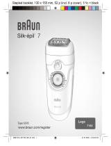 Braun Legs 7180,  Silk-épil 7 Användarmanual