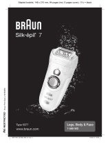 Braun Legs,  Body & Face 7-569 WD,  Silk-épil 7 Användarmanual