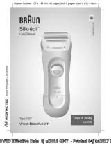 Braun LS5100, Legs & Body, Silk-épil Lady Shaver Användarmanual