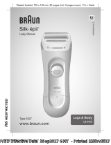 Braun LS5103, Legs & Body, Silk-épil Lady Shaver Användarmanual