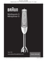 Braun MQ500 Soup Bruksanvisning