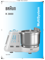 Braun MultiSystem K 3000 Användarmanual