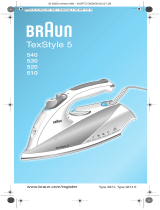 Braun TEXSTYLE 540 Bruksanvisning